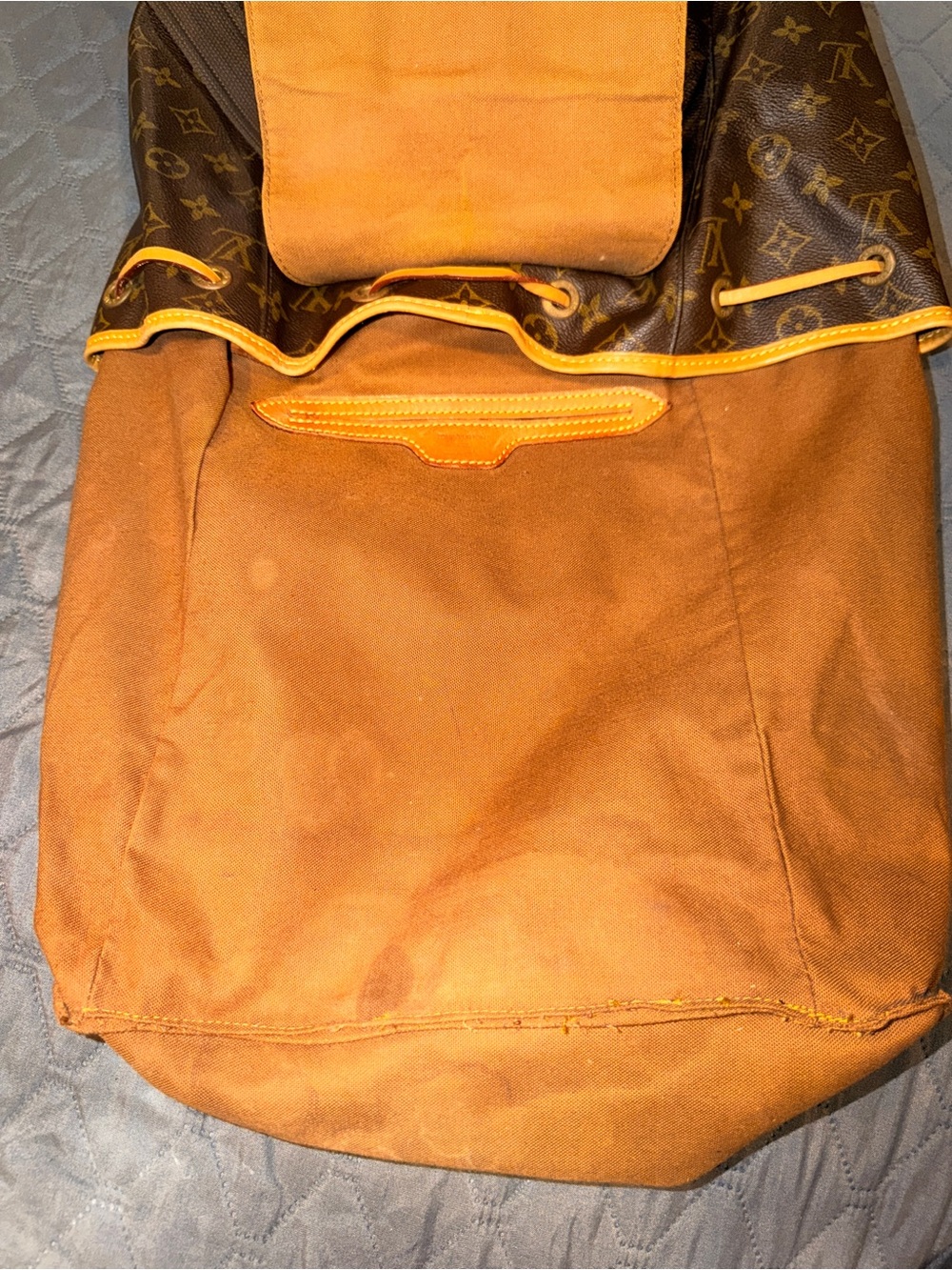 Louis Vuitton Montsouris GM Canvas Backpack - Picture 14 of 16